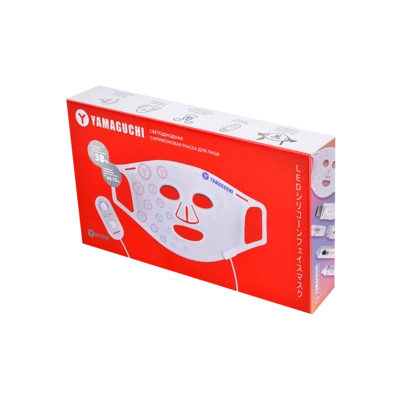 Светодиодная силиконовая маска для лица Yamaguchi LED Light Therapy Mask