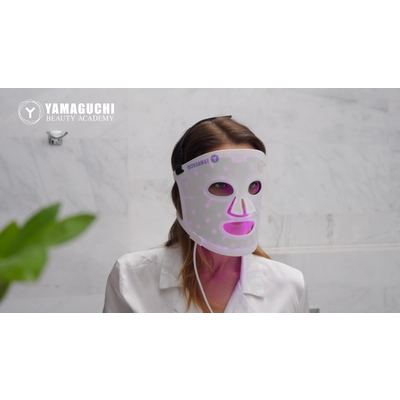 Светодиодная силиконовая маска для лица Yamaguchi LED Light Therapy Mask